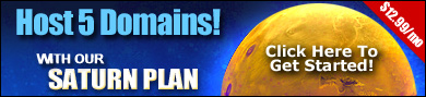 Four Addon Domains Included For A Total of Five